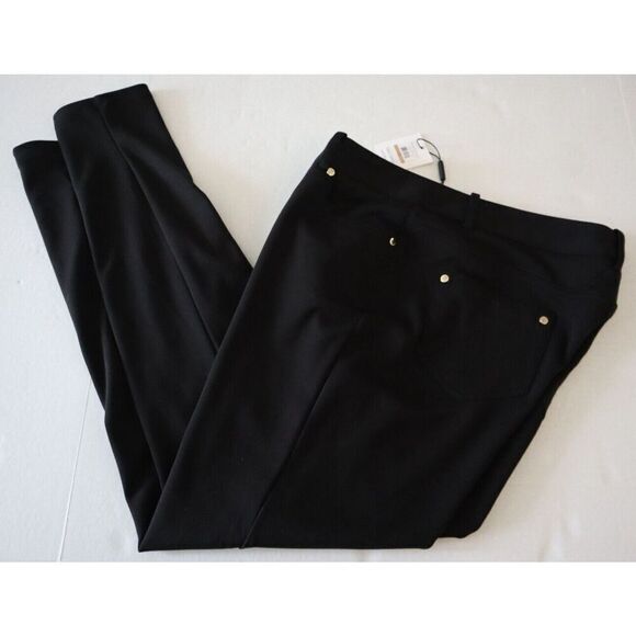 Calvin Klein M3VKX212 Women's Sz 12 Black Modern Essentials Stretch Pants - Picture 6 of 11